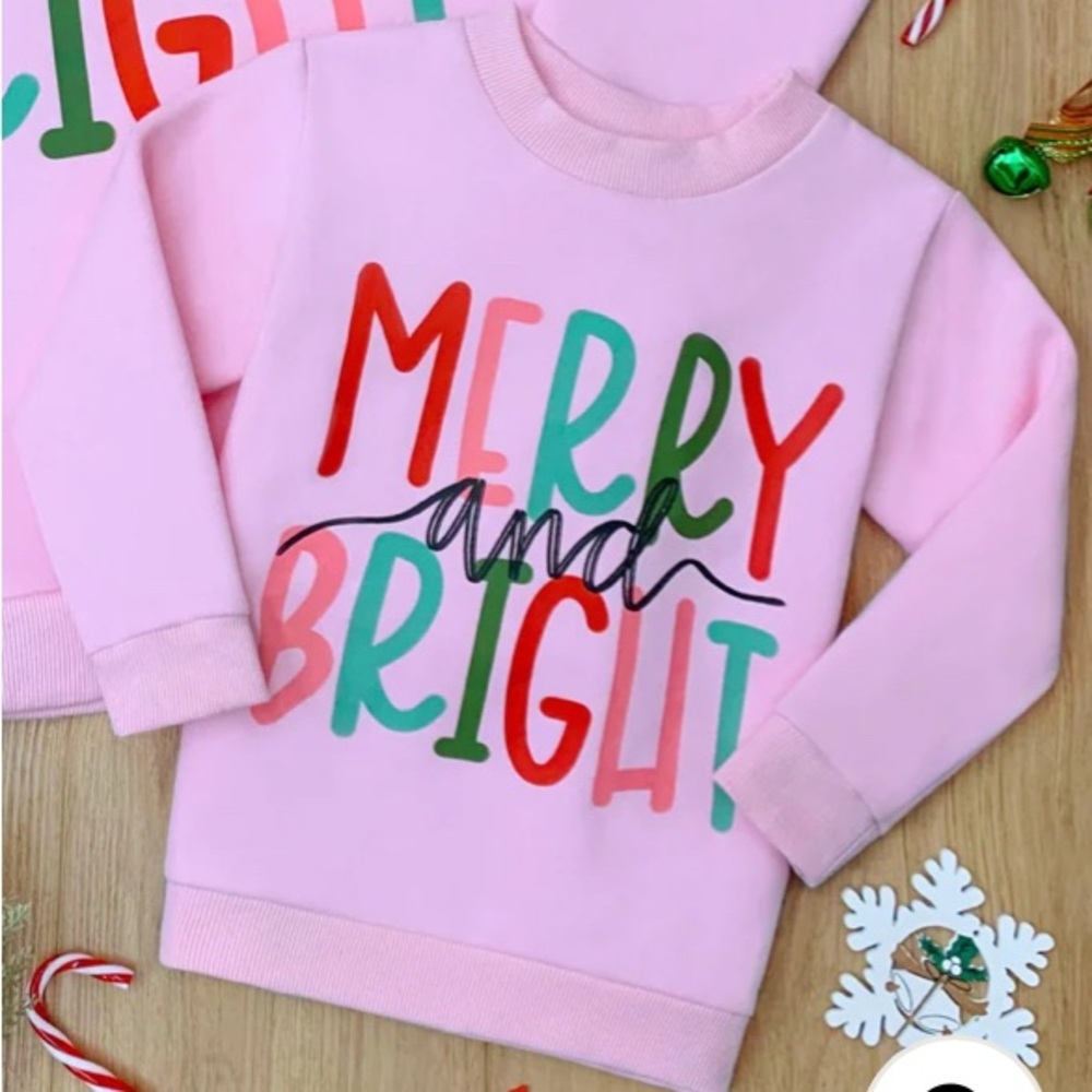 Merry & Bright Super Soft Sweatshirt